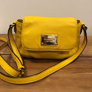 Michael Kors yellow crossbody